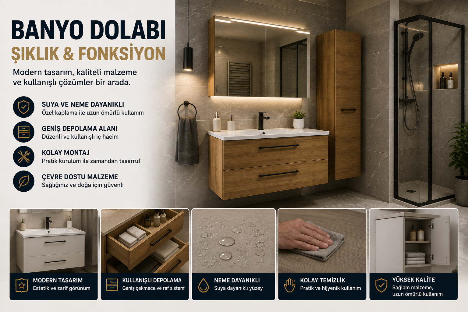 Banyo Dolabı  