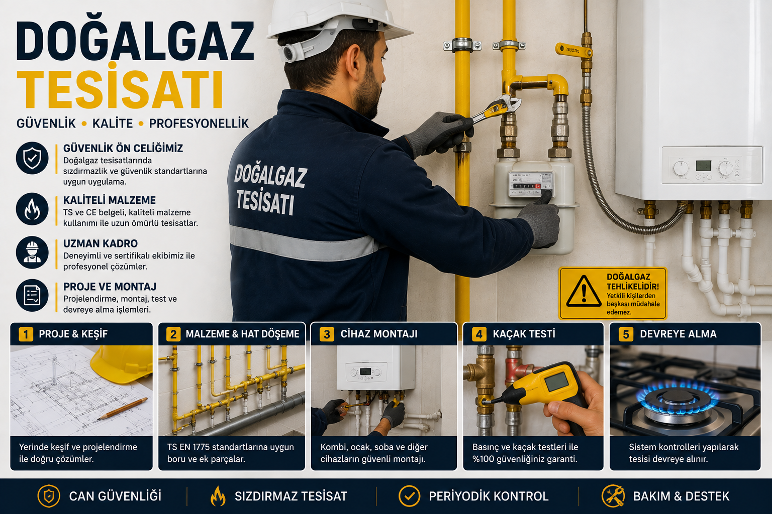 Doğalgaz Tesisatı